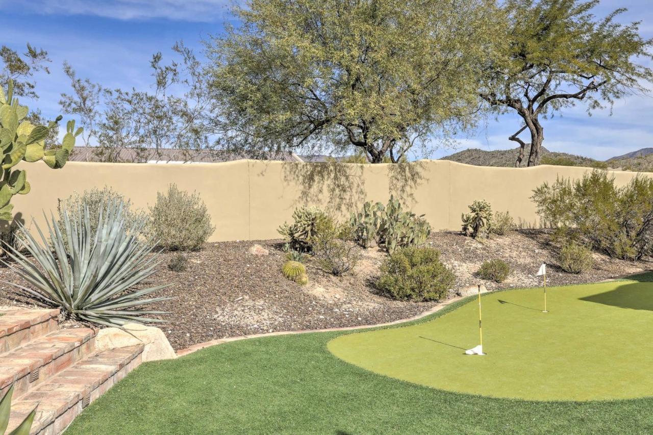 Cave Creek Oasis With Putting Green, Spa And Mtn View! Экстерьер фото